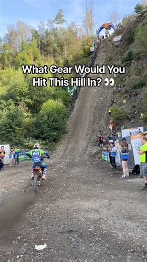 KTM HILLCLIMB! 😳 Think He Makes It? #ktm #hillclimb #dirtbike #hardenduro