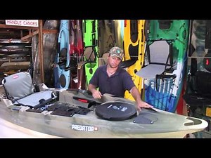 Unwrapping the Old Town Predator 13 Fishing Kayak at Appomattox River Co.