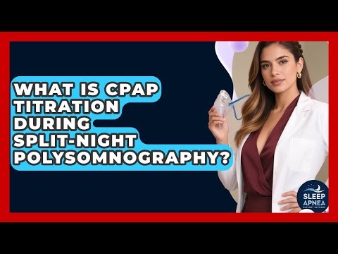 What Is CPAP Titration During Split-Night Polysomnography? - Sleep Apnea Support Network