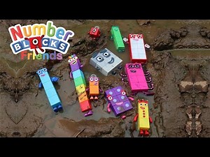 Numberblock 1 To 10 Muddy Washed l Satisfying ASMR Video