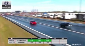 813K views · 16K reactions | BLAKE DENTON CROSSES THE FINISH LINE ON THE BACK TIRES Lizzy Musi is riding with Blake Denton Today in Bonnie. One of the greatest round wins in drag racing history! First round at the World Series of Promod, Bradenton Motorsports Park  Flo Racing | DragCoverage | Facebook