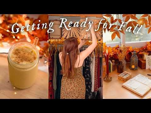 Getting Ready for Fall 🍂 Cozy Autumn Reset, Bucket List & Fall Decor Shopping