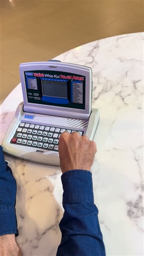 VTech Talking Whiz-Kid Power Mouse Educational Laptop Toy A classic VTech Talking Whiz-Kid Power Mouse educational toy featuring a full QWERTY keyboard and multiple learning games for spelling, math, and logic. Price 999 with delivery Order now www.apnabazar.com.pk OR https://wa.link/apnabazar WhatsApp on 03009794222/0321-4246-436. | APNA BAZAR