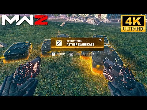 MW3 ZOMBIES - FREE AETHER BLADES, RED ZONE, DARK AETHER... GAMEPLAY 4K (NO COMMENTARY)