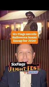 Six Flags announces FRIGHT FEST haunted houses for 2026 - including some new additions!