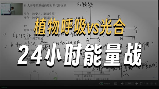 植物光合作用和呼吸作用