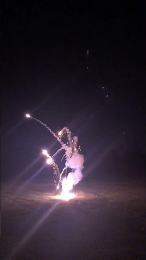 White Fire Star Test (Flash Warning)