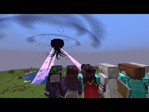 Minecraft, But THE WITHER STORM Is Hunting Us...