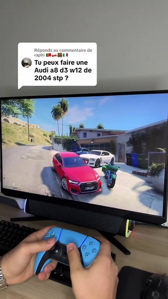 Gameplay avec Audi A8 D3 dans GTA 5