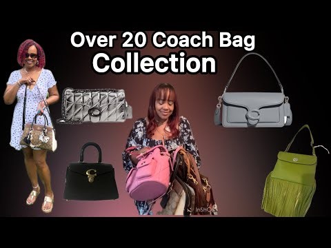 My Huge Coach Bag Collection!! 🥰👜👠 #coach #bagaddict #purseaddict
