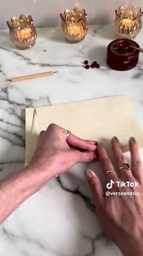 Fold a Letter Like Catherine de Medici: Part I