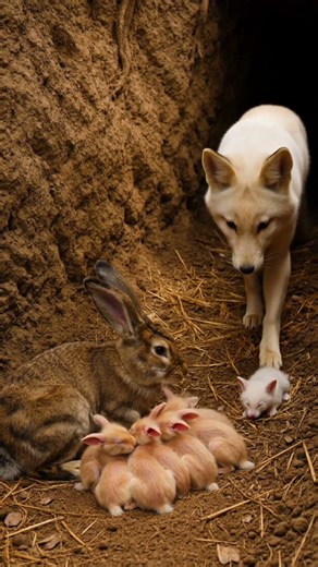 Fox Mom Takes Back Her Baby #shorts