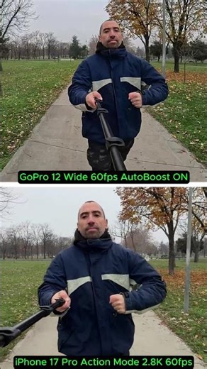 iPhone 17 Pro vs GoPro 12 Camera Comparison