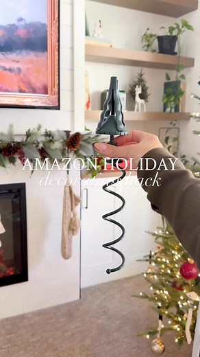 Here’s the link https://amzlink.to/az0DeFbcUr36a to this twist on tree topper holder from Amazon! Never have a leaning, unstable tree topper again! 🎄🌟🤍 #amazonhome #amazonmusthaves #thesistershoppers #holidayhack #decoratinghacks #christmastree #christmasdecorations #holidaydecoratingideas | The Sister Shoppers