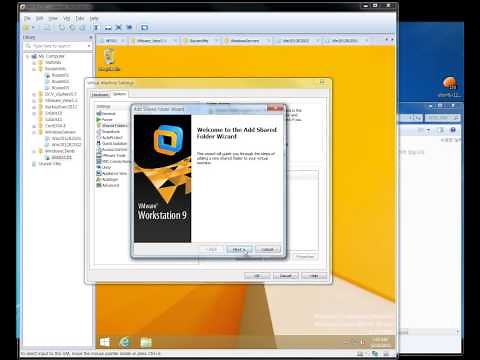 How to share a folder in host OS to guest OS on VMware Workstation ?