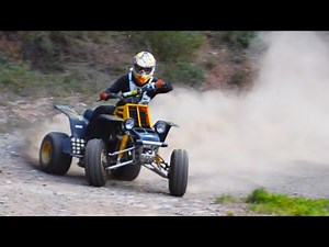 UNCONTROLLABLY SHREDDING - 2 Stroke YAMAHA BANSHEE 350 on the Trails!!