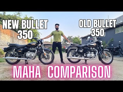 2023 NEW BULLET 350 VS OLD BULLET||DETAILED COMPARISON||RDV RAHUL