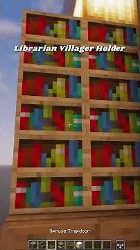 Minecraft Villager Hall Decoration Tutorial! Perfect for survival Minecraft #minecraft