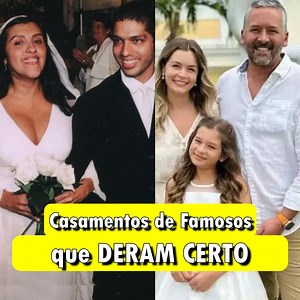 786K views · 3.1K reactions | Casamentos dos famosos que DERAM CERTO - Parte 3 | Memória da TV | Facebook