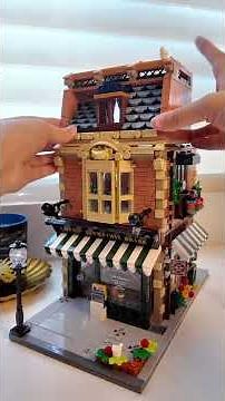 Build a European Corner with Building Blocks - My Adul desk DIY