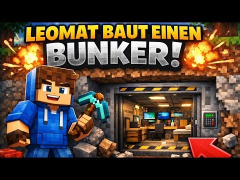 Ich baue einen Bunker in Minecraft Blocktopia.