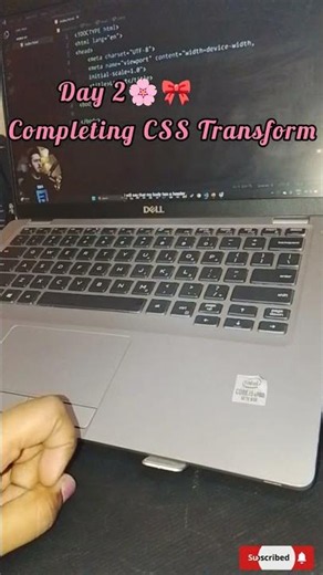 🚀 Day 2/30: Learning CSS Transform!