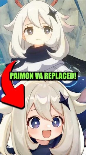Paimon's VA Was REPLACED! - Before & After