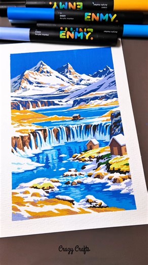 Crazy Crafts 🌸 on Instagram: "Amazing Art 🎭 Making Video 💖😊 . Unleash Your Creativity! ✂️🎨 Love DIY crafts? Turn simple materials into stunning home decor and unique DIY gifts! 🏡🎁 From fun cardboard crafts to stylish DIY decor, there’s no limit to what you can create! #crazyy__crafts - Craft. Create. Inspire.💡 Build your own cardboard house, design chic cardboard furniture, or try easy art and craft ideas! Whether you're a beginner or a pro, our art and craft videos make it simple and fu