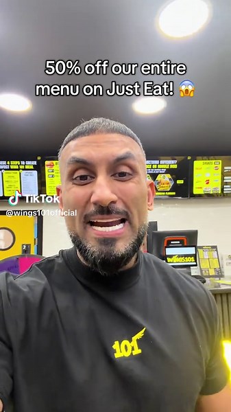 It’s 50% off our ENTIRE MENU on @Just Eat UK when you spend over £25! Get ordering now!