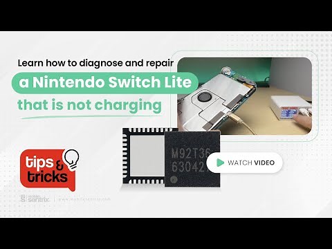 How to resolve Nintendo Switch Lite not charging | Mobilesentrix | Tips and Tricks #57