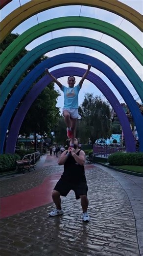 Cheerleading - Partner Stunts.