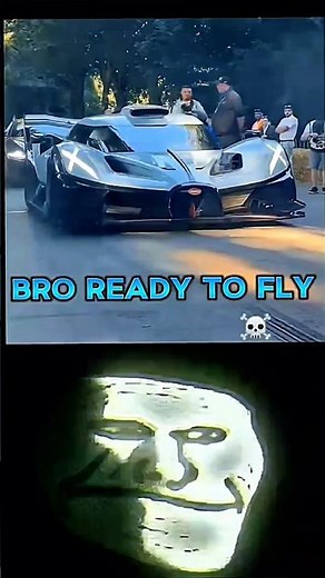 “Bro, This Bugatti Chiron is Ready to Fly 😳🔥 | #Shorts”