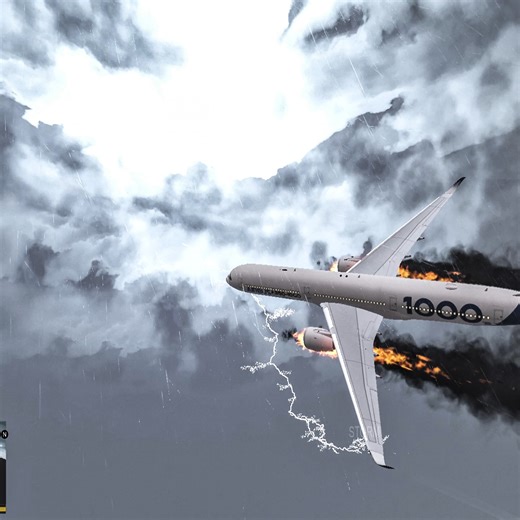 274K views · 6.8K reactions | Airplane flying in extreme weather | STORM | Facebook