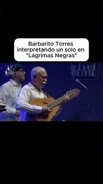 Barbarito Torres interpretando un solo en Lágrimas Negras🎶