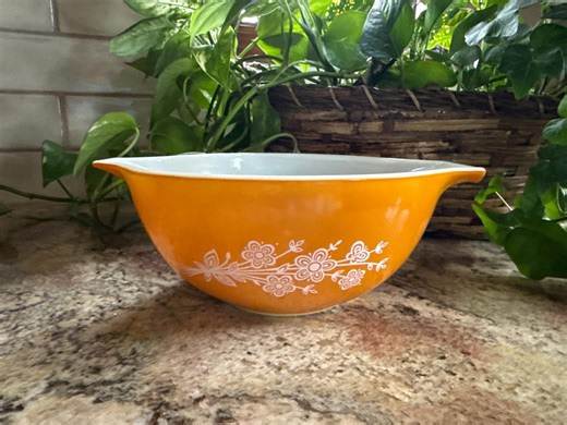 Pyrex Cinderella Butterfly Gold II (altered Design) Mixing Bowl - Etsy