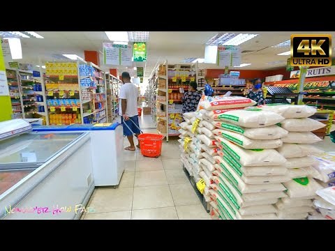 Inside NewWorld supermarket / Votualevu, Fiji