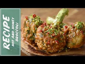 Matt Basile Goes Vegan | Hot and Honey Broccoli Drumsticks Recipe | Fidel Gastro