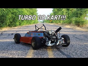 Driving The Built Turbo EFI Go Kart For The First Time!