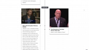 22 reactions | Big announcement - The Video Library is now live. <3 | Christopher Hitchens | Facebook