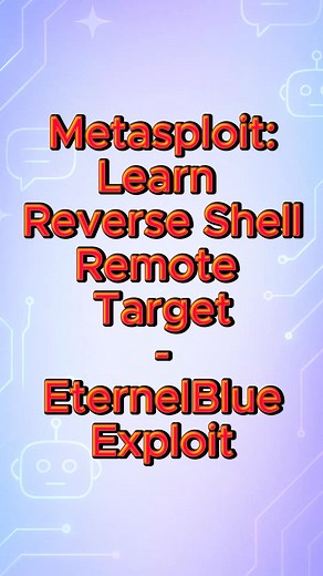 In this demo, I exploit a Windows 7 machine vulnerable to MS17-010 (EternalBlue) using Metasploit to demonstrate how a real-world SMB vulnerability can lead to full system control. I start by identifying and loading the EternalBlue exploit module in Metasploit, then configure the target system using its IP address. After reviewing compatible payloads, I select a bind TCP shell payload, which opens a command shell directly on the target machine. Once the exploit is executed successfully, I gain a