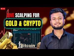 Live Crypto & Gold Analysis & Trading |BITCOIN, XAUUSD, SCALPING| #crypto #bitcoin #forex #gold