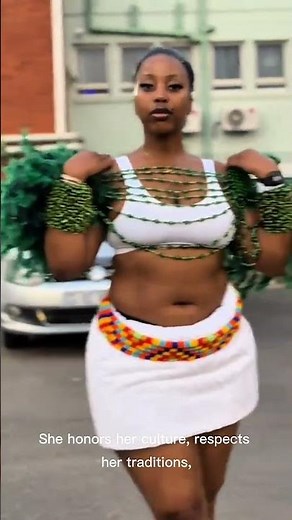 Meet Shuduza: The Pride of a Zulu Maiden?# #africanbeauty #shorts #shortsfeeds