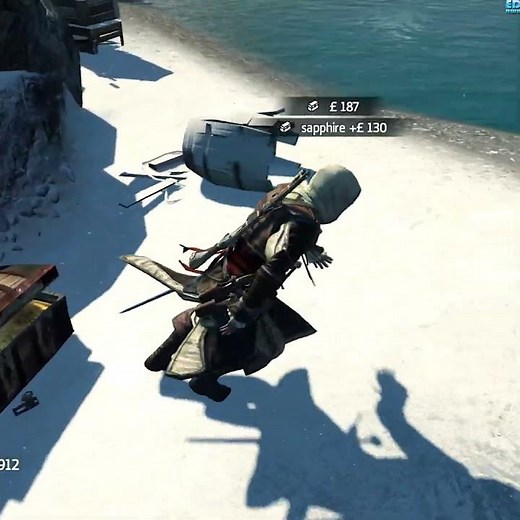 Assassin's Creed Rogue Penguin Island Exploration Gameplay ‪@MrEdxwx‬