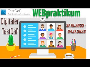Prüfungsvorbereitung. Digitaler TestDaF