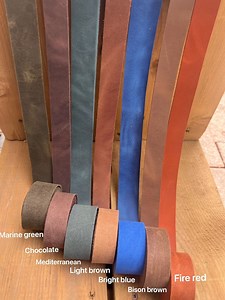 Distressed Full Grain Leather Strap: Bag Handles, Shelf Straps (1.7mm Thick) - Etsy