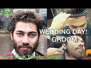 Easy Hair Tutorial - Hair Transformation (Fun ✰) Groom Day | Best Barber in the USA/UAE