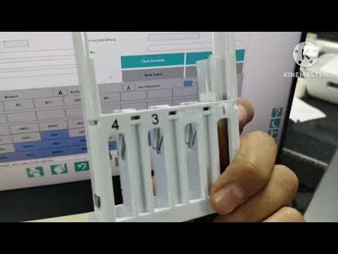 How to perform test in biochemistry analyzer xl640 / fully automatic biochemistry analyzer xl640