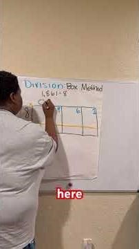 Box Method Division!