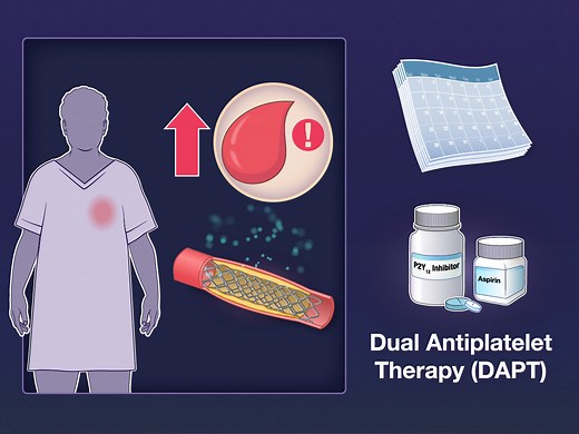 9.5K views · 269 reactions | In patients at high risk for bleeding after receiving a drug-eluting coronary stent, the appropriate duration of dual antiplatelet therapy to reduce the risk of ischemic complications, while minimizing bleeding risk, is unclear. https://nej.md/3CkyFQd | The New England Journal of Medicine | Facebook