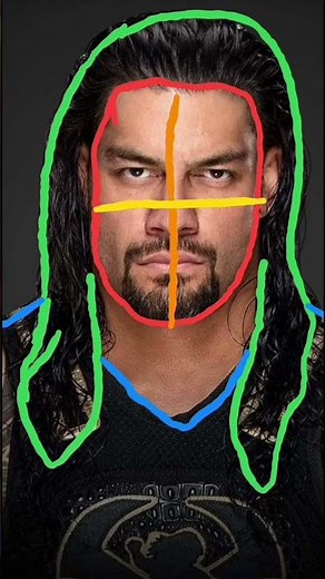 How to Draw Roman Reigns Step by Step | Pencil Sketch Tutorial #shortvideo #shorts #short
